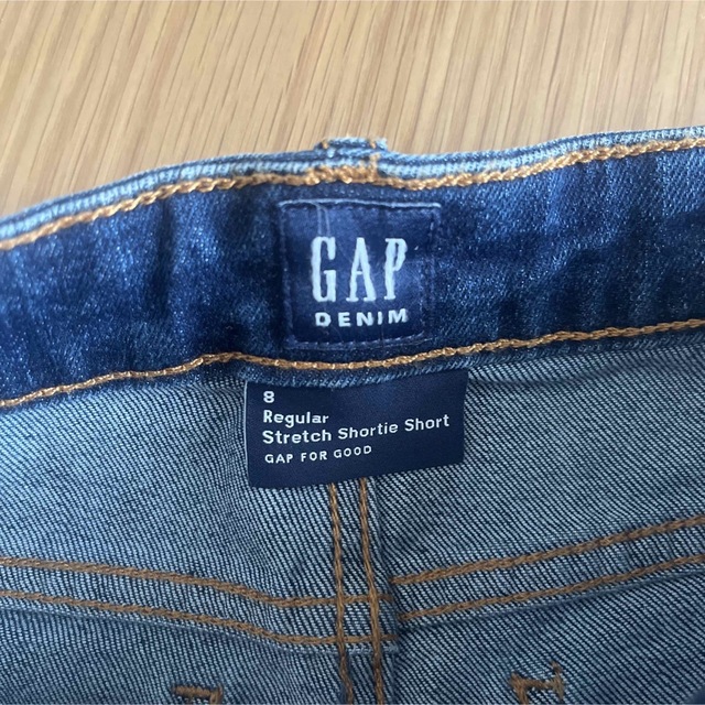 GAP(ギャップ)のGAP デニムショートパンツ　130 キッズ/ベビー/マタニティのキッズ服女の子用(90cm~)(パンツ/スパッツ)の商品写真