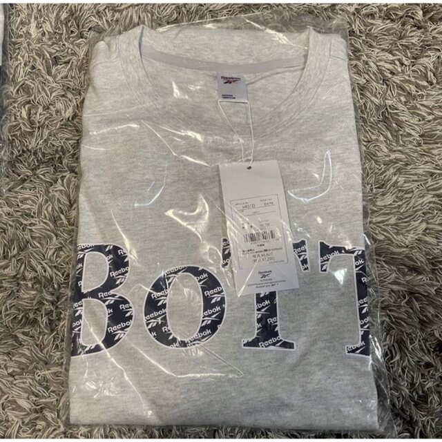 XXLサイズ 新品 REEBOK BoTT Tee Tシャツ グレー