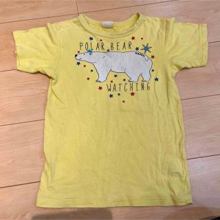 ブリーズbreeze黄色白くまTシャツ140(Tシャツ/カットソー)