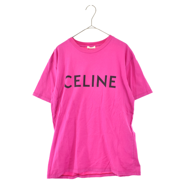 celine(セリーヌ)のCELINE セリーヌ 21SS LOOSE LOGO PRINT TEE ロゴ ルーズTシャツ 半袖Tシャツ 2X764501F ピンク メンズのトップス(Tシャツ/カットソー(半袖/袖なし))の商品写真