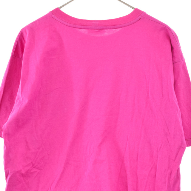 【 CELINE 】 ロゴ プリント ルーズフィット Tシャツ ピンク CELINE - CELINE セリーヌ 21SS LOOSE LOGO PRINT TEE ロゴ