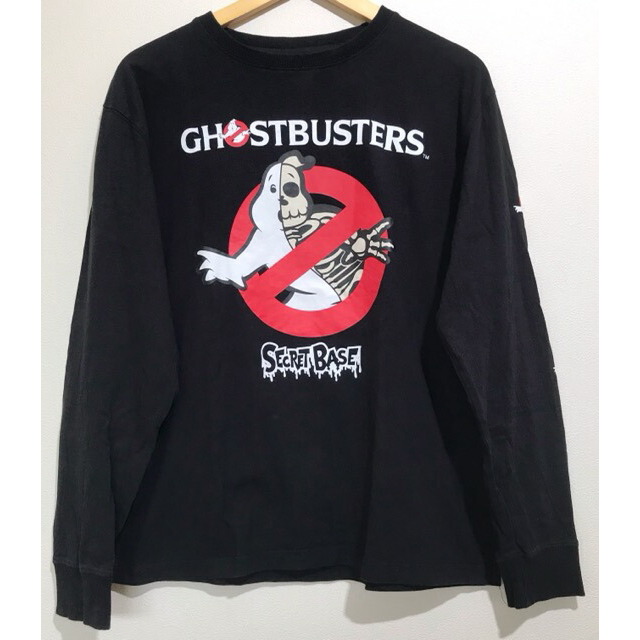 西日本産 SECRET BASE ゴーストバスターズ コラボ ロンT 長袖Tシャツ