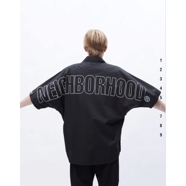 ネイバーフッド neighborhood 半袖 シャツ カーキ オーバーサイズ 人気新品 51.0%OFF