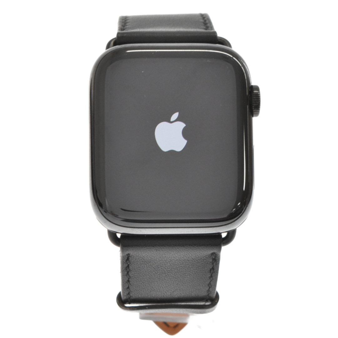 HERMES エルメス Apple Watch Series5 44mm Space Black Stainless ...