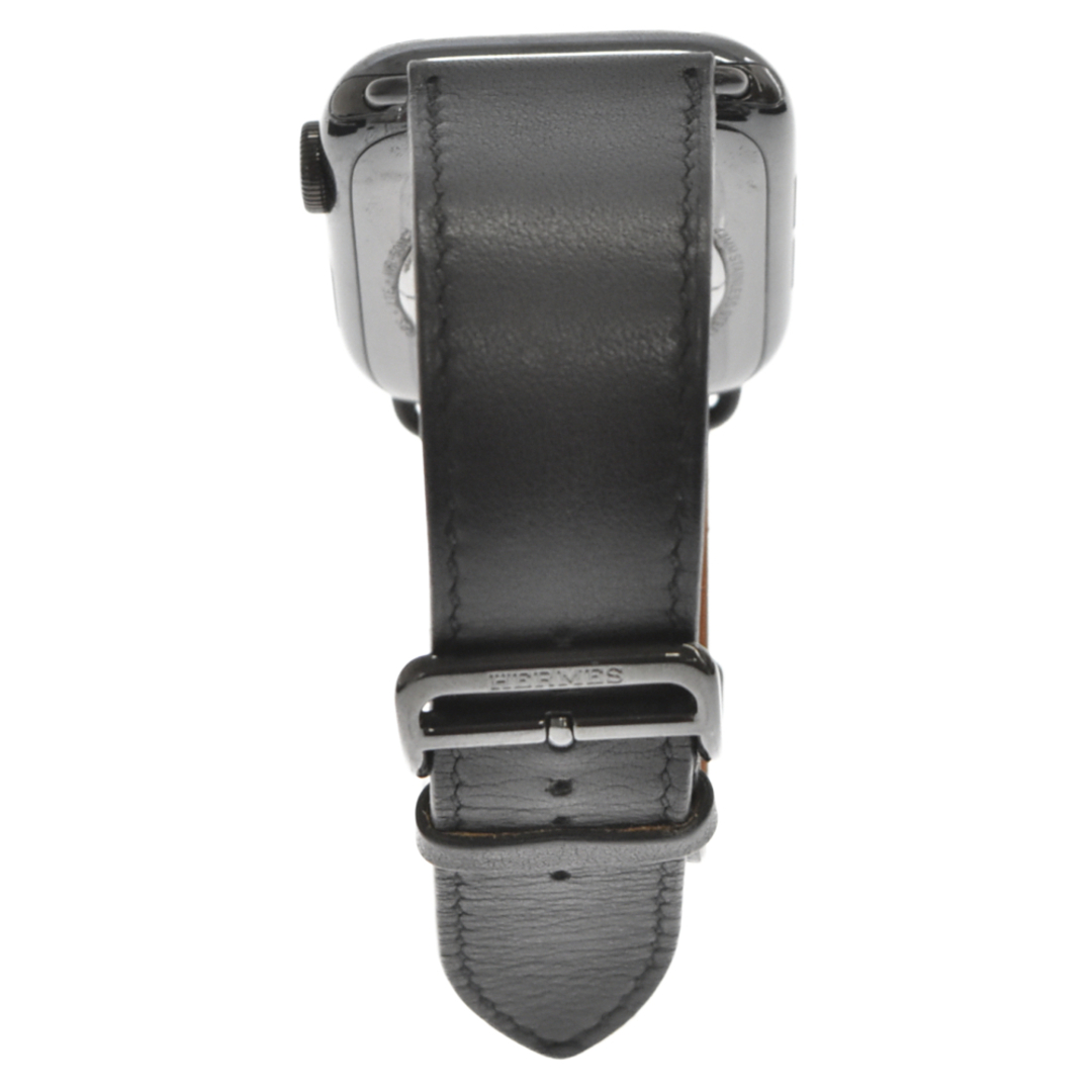 HERMES エルメス Apple Watch Series5 44mm Space Black Stainless