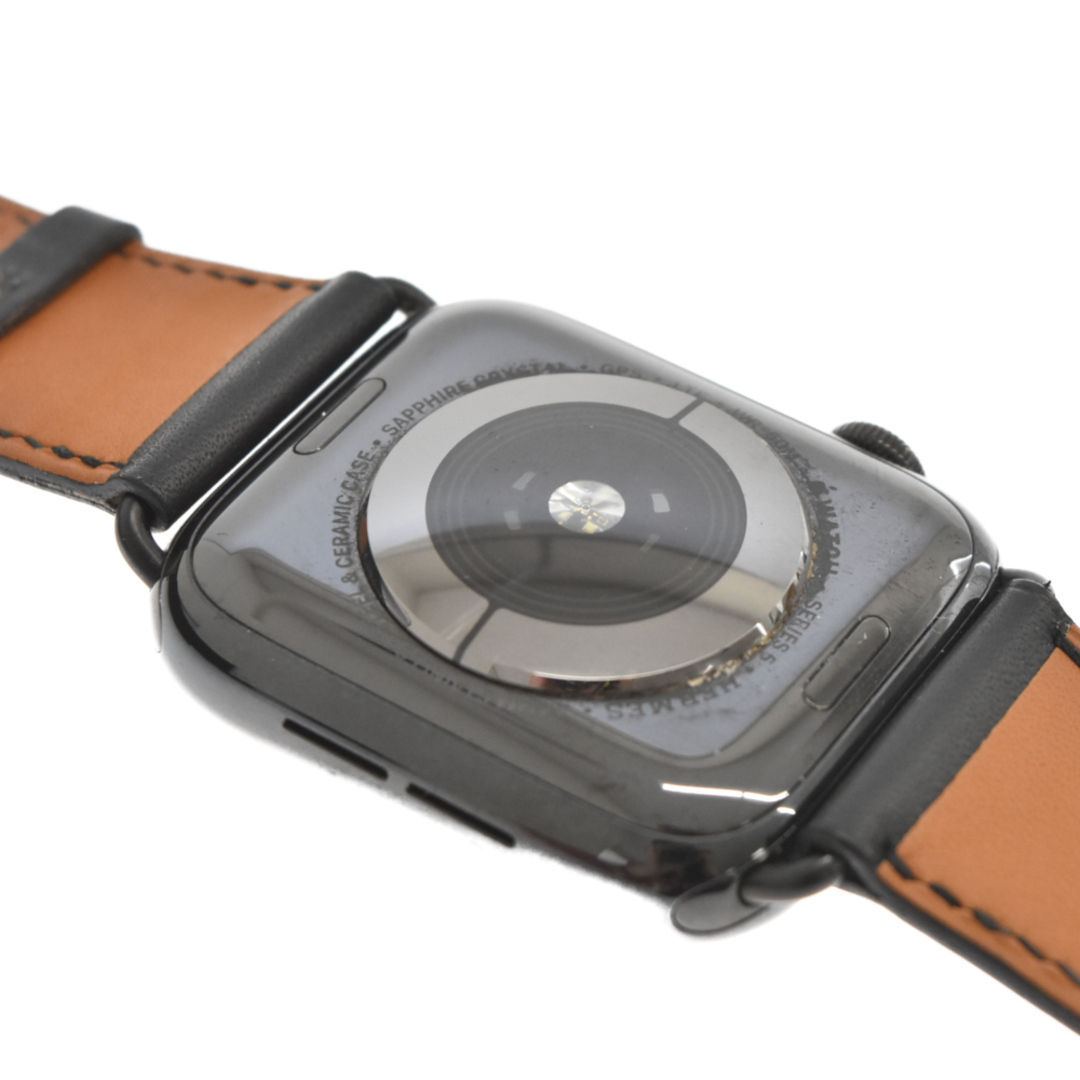 HERMES エルメス Apple Watch Series5 44mm Space Black Stainless