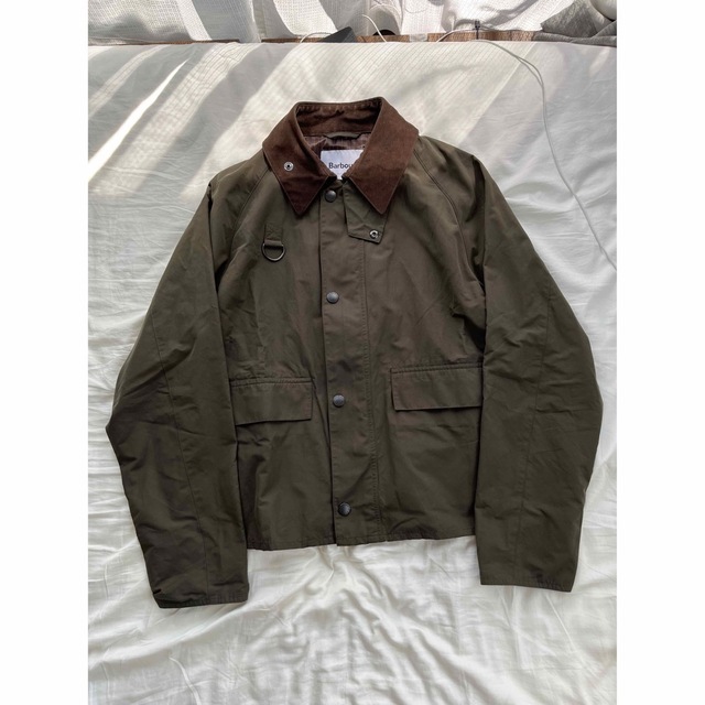 低価格の barbour SPEY JACKETピーチスキン ナノユニバース別注