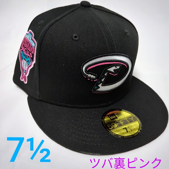 NEW ERA 59fifty ツバ裏ピンク　ヤンキース