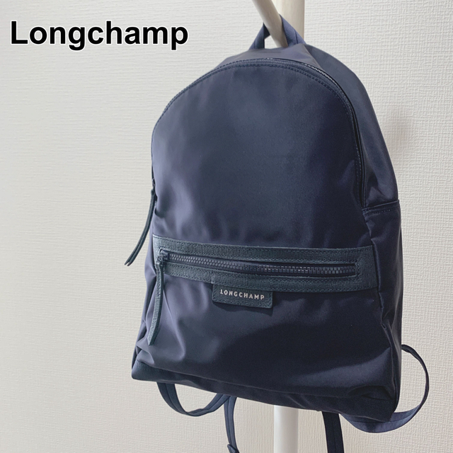 LONGCHAMP - LONGCHAMP ロンシャン ルプリアージュネオ ネイビー