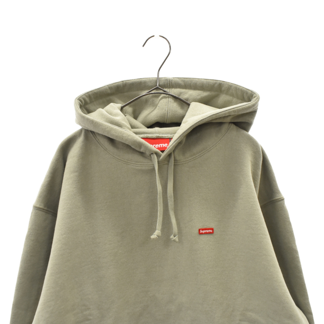 SUPREME シュプリーム 21AW Small Box Hooded Sweatshirt スモールボックス フーデッド プルオーバー パーカー  カーキ