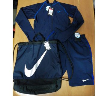 ナイキ(NIKE)のナイキ水着　スイムパンツ　ラッシュガード　バッグ3点セット　160cm(水着)