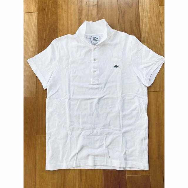 LACOSTE(ラコステ)のLACOSTE ラコステ ポロシャツ 白 サイズ3 L1212 メンズのトップス(ポロシャツ)の商品写真