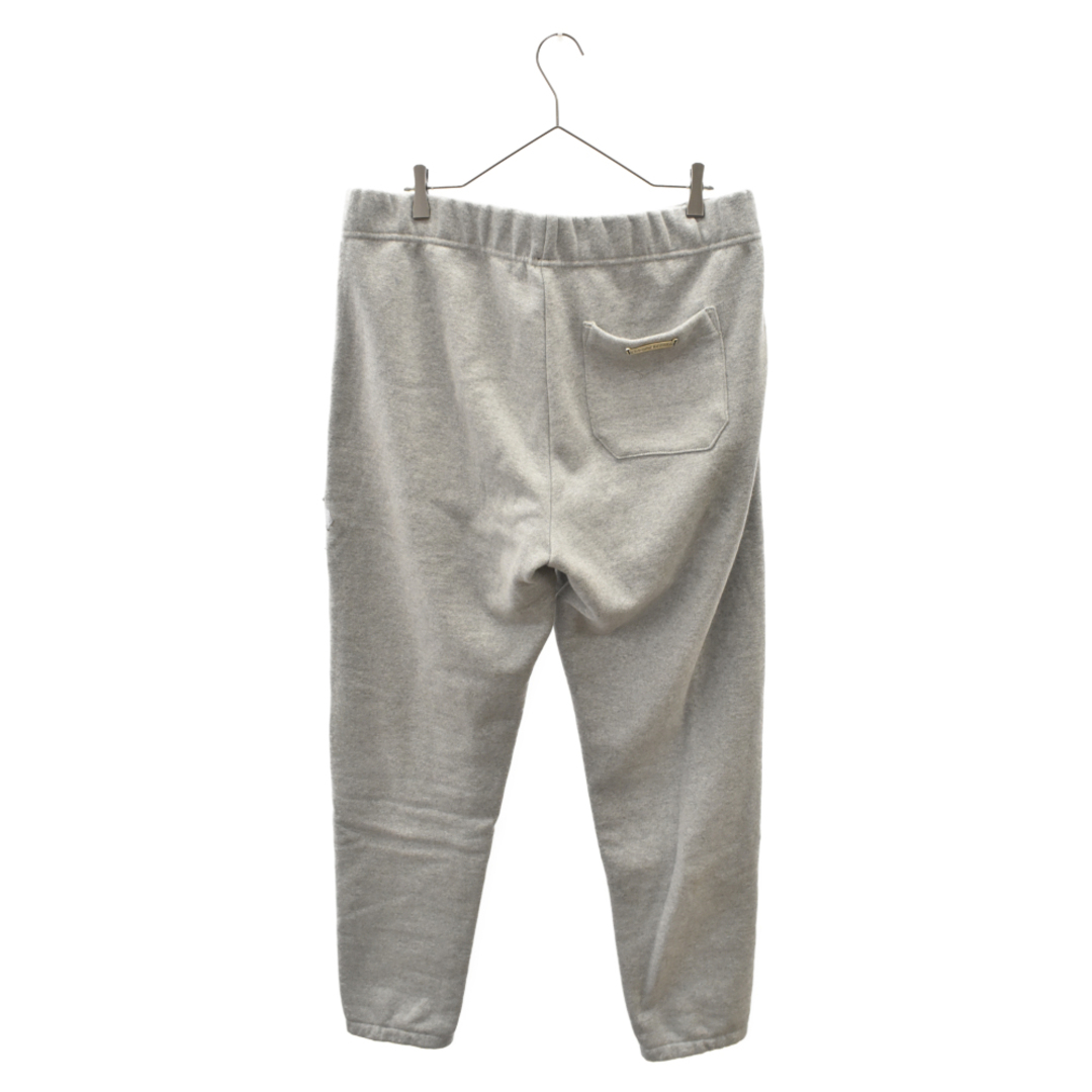 CHROME HEARTS クロムハーツ GRP Y NOT Sweat Pants ワイノットクロスレザーパッチ付きスウェットパンツ ブラック スウェットパンツ