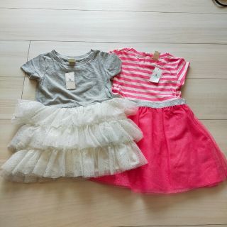 ベビーギャップ(babyGAP)の【新品】baby gap　ワンピース　ドレス　2点セット(ワンピース)