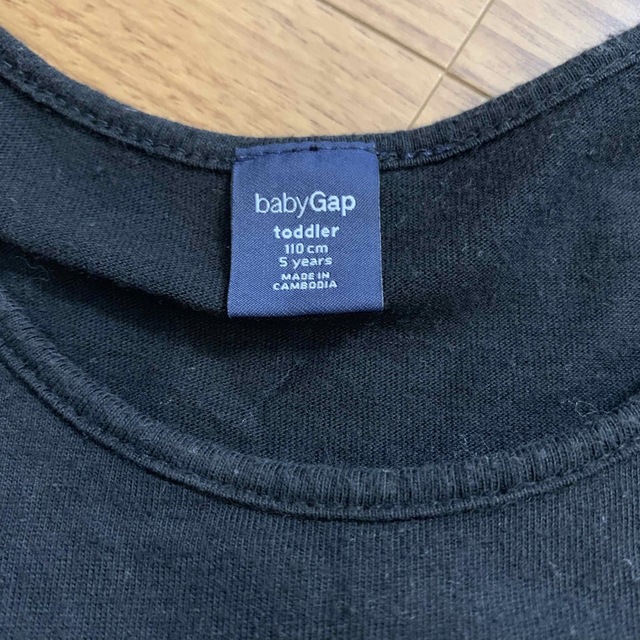 babyGAP(ベビーギャップ)のティアードチュニックワンピ キッズ/ベビー/マタニティのキッズ服女の子用(90cm~)(ワンピース)の商品写真