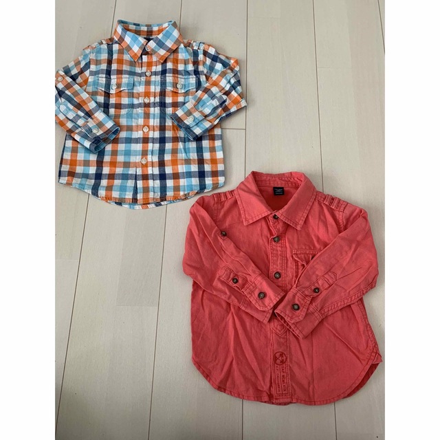 babyGAP(ベビーギャップ)のベビーシャツ　まとめ売り キッズ/ベビー/マタニティのキッズ服男の子用(90cm~)(Tシャツ/カットソー)の商品写真