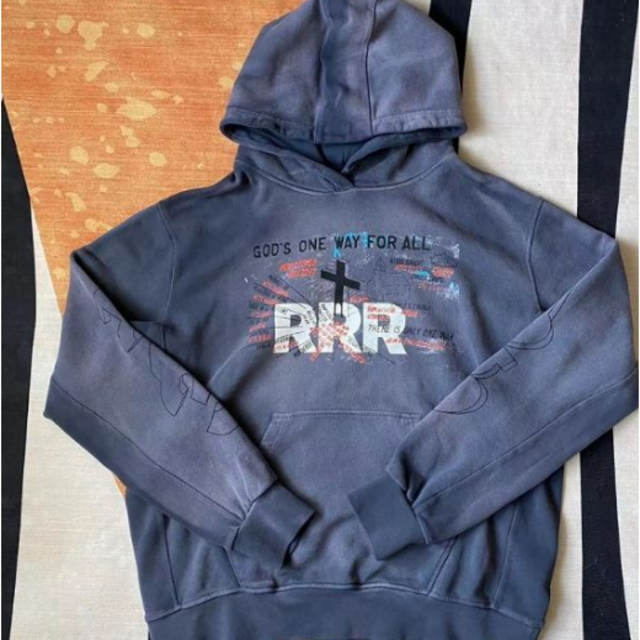くすみ水色 RRR123パーカー 新品 | ochge.org