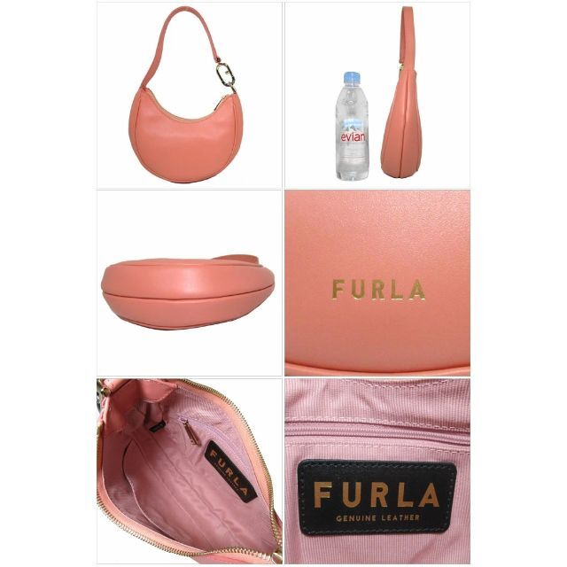 【新品】フルラ ショルダーバッグ FURLA レザー プリマヴェーラ S セミショルダー 肩がけ WB00475 AX0733 PO000(サーモンピンク系) ブティック レディース