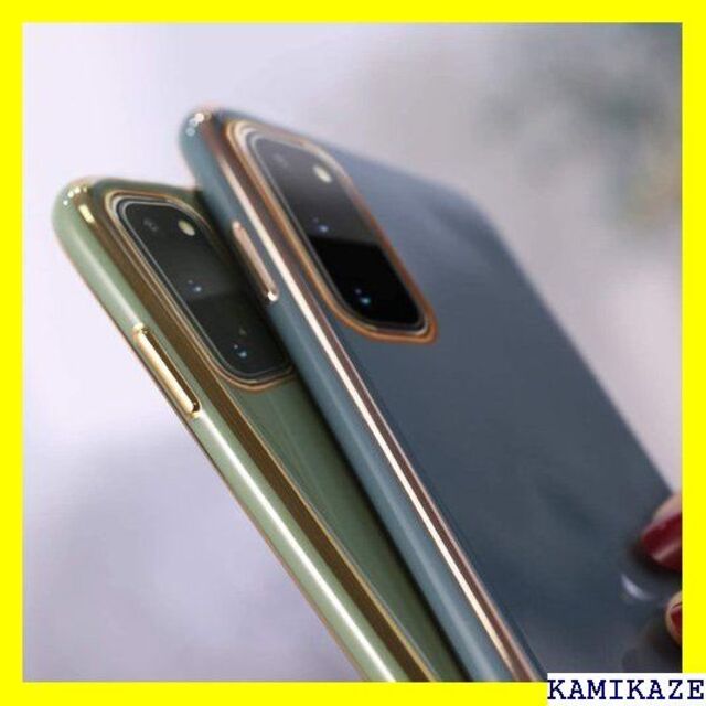 ☆ 携帯ケース Galaxy S20、3D立体メッキフレー アボカド 1875の通販