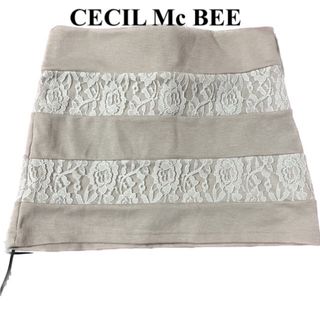 セシルマクビー(CECIL McBEE)のセシルマクビー CECIL Mc BEE ミニスカート レース レースアップ(ミニスカート)