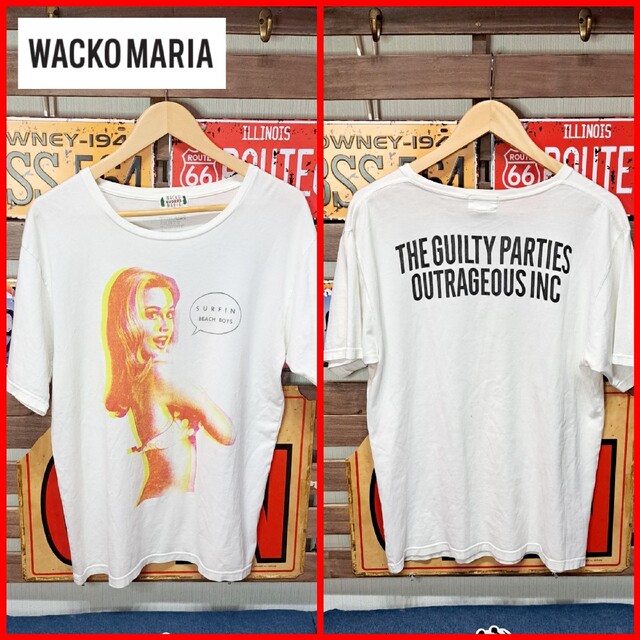 WACKO MARIA - 【激レア】ワコマリア ガールプリント 半袖Tシャツ XLの ...