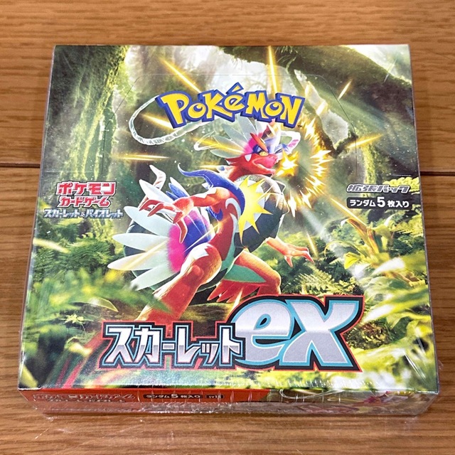 ポケモンカード スカーレット Box シュリンク付き