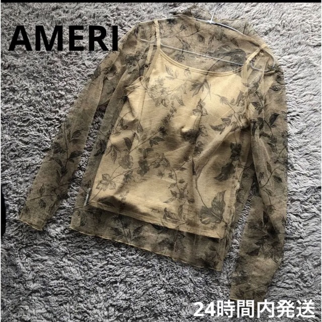 Ameri VINTAGE - AMERI アメリヴィンテージBENNETT SHEER TOP シアー ...