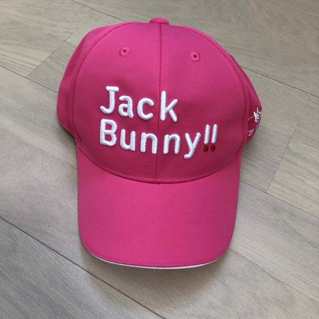 JACK BUNNY!!(ジャックバニー)のJack bunny キャップ　ピンク スポーツ/アウトドアのゴルフ(ウエア)の商品写真