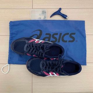 アシックス(asics)のアシックス　陸上スパイク エフォート 25㎝　取り替えピン付き(陸上競技)