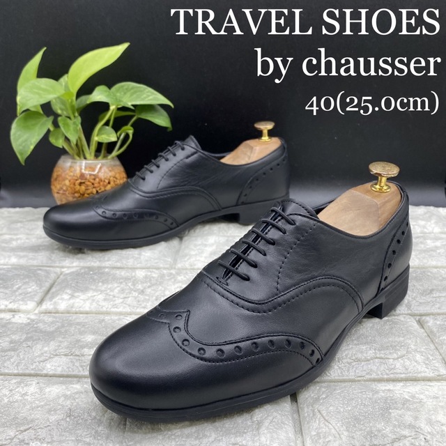 chausser ショセ☆ウイングチップ＆キルトタッセルシューズ-