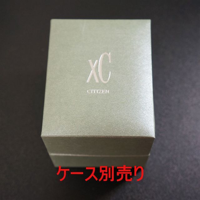【稼働美品】シチズンXC　シェル文字盤 新品ベルト　電池交換済 8