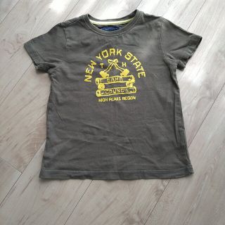 トミーヒルフィガー(TOMMY HILFIGER)のトミー・ヒルフィガー 半袖 Tシャツ カーキ キッズ(Tシャツ/カットソー)