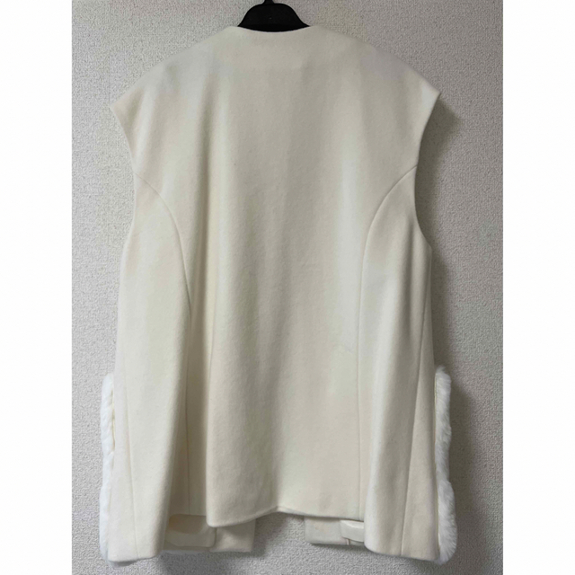 エムドット ポケットファー ジレ 美品 1