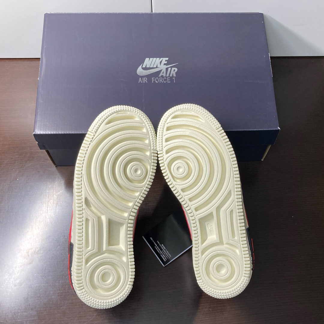 新品22.5cm】NIKE エアフォース1シャドウ ホワイト/ブラック 厚底 新品22.5cm】NIKE エアフォース1シャドウ ホワイト/ブラック 厚底