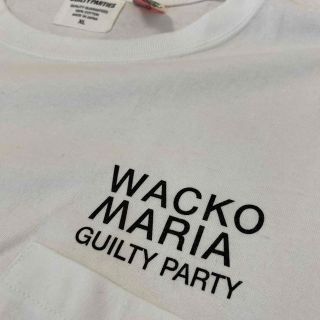 ワコマリア(WACKO MARIA)のワコマリア  胸ポケット　Tシャツ　XL 藤原ヒロシ　ロゴ(Tシャツ/カットソー(半袖/袖なし))