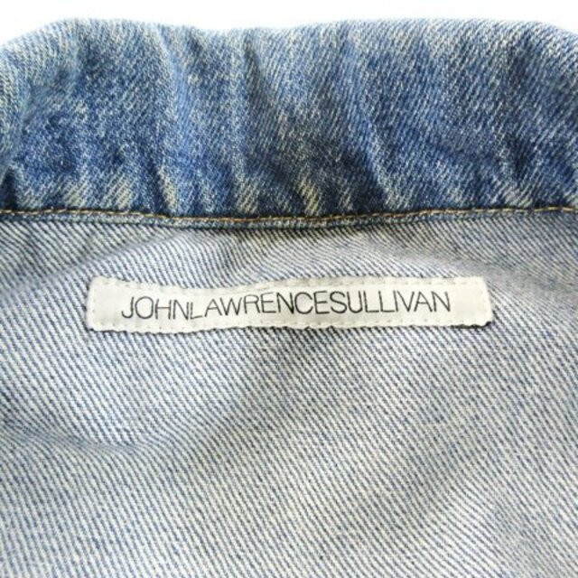 JOHN LAWRENCE SULLIVAN(ジョンローレンスサリバン)のジョンローレンスサリバン 18SS 再構築 デニムジャケット 切りっぱなし 46 メンズのジャケット/アウター(Gジャン/デニムジャケット)の商品写真