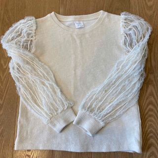 ザラキッズ(ZARA KIDS)のザラキッズ コントラストベストTシャツ 140(Tシャツ/カットソー)