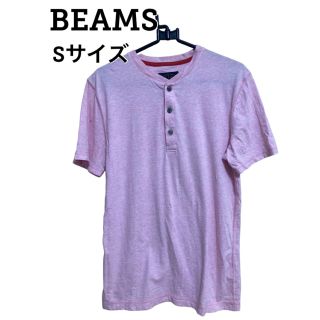 ビームス(BEAMS)のビームス コットン ピンク Tシャツ 半袖  beams BEAMS シャツ(Tシャツ/カットソー(半袖/袖なし))