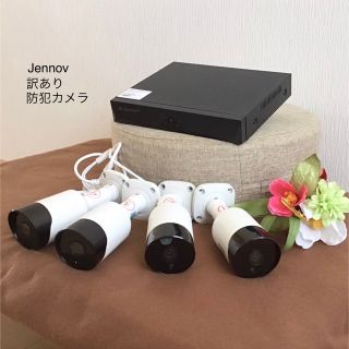 【🟡訳あり🟡🔷Jennov 防犯カメラ🔷】🔴ジャンク品🔴　匿配　送込(防犯カメラ)