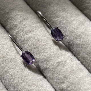 Purple ...  fluorite(ピアス)