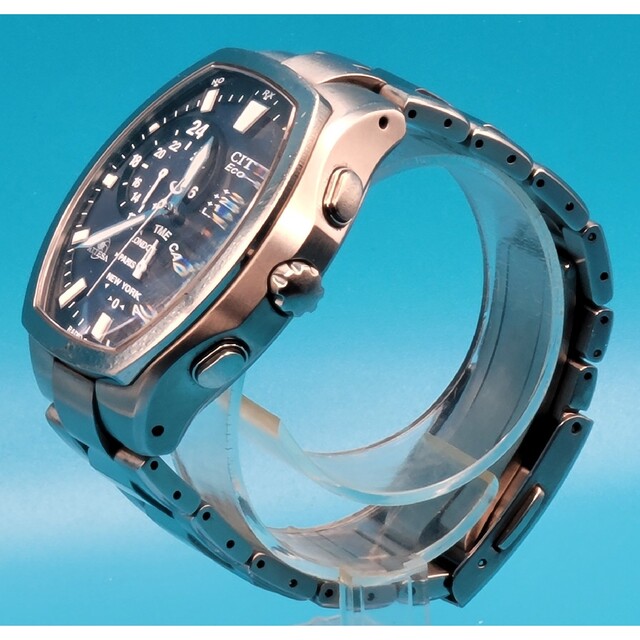 訳あり【中古】シチズン ATP53-2652 IP 多機能電波ソーラー 激安