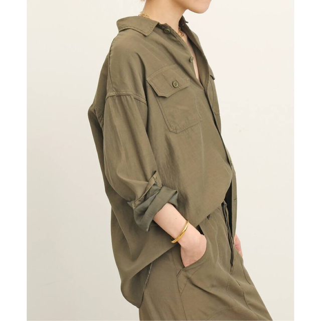 L'Appartement REMI RELIEF Military Shirt 1