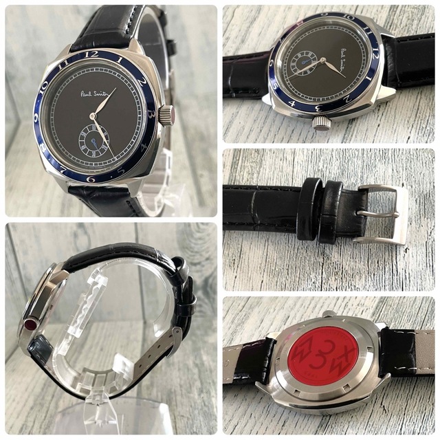 希少】Paul Smith ポールスミス 腕時計 1995 復刻版 ブルー