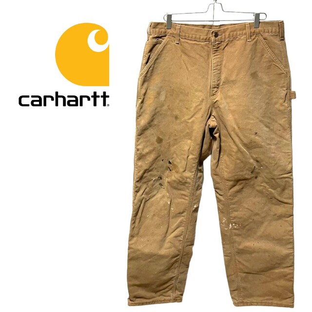 【Carhartt】ダック地 ダブルニーダック ペインターパンツ A-671