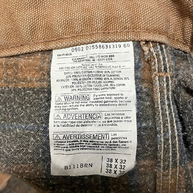 Carhartt】ダック地 ダブルニーダック ペインターパンツ A-670
