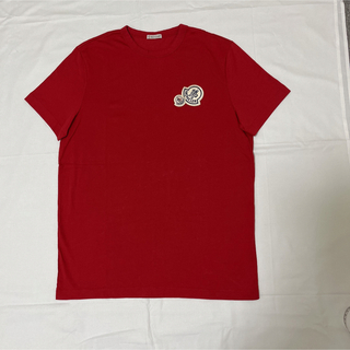 モンクレール(MONCLER)のモンクレール赤Tシャツ(Tシャツ/カットソー(半袖/袖なし))