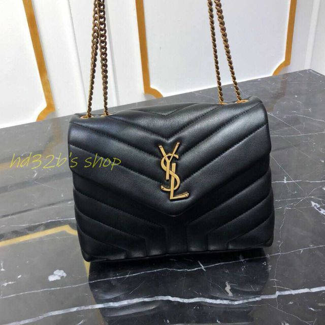Saint laurent ルル スモール キルティングレザー ショルダーバッグ