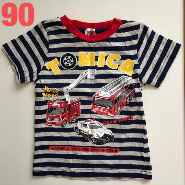 トミカ　Tシャツ　90cm キッズ/ベビー/マタニティのキッズ服男の子用(90cm~)(Tシャツ/カットソー)の商品写真