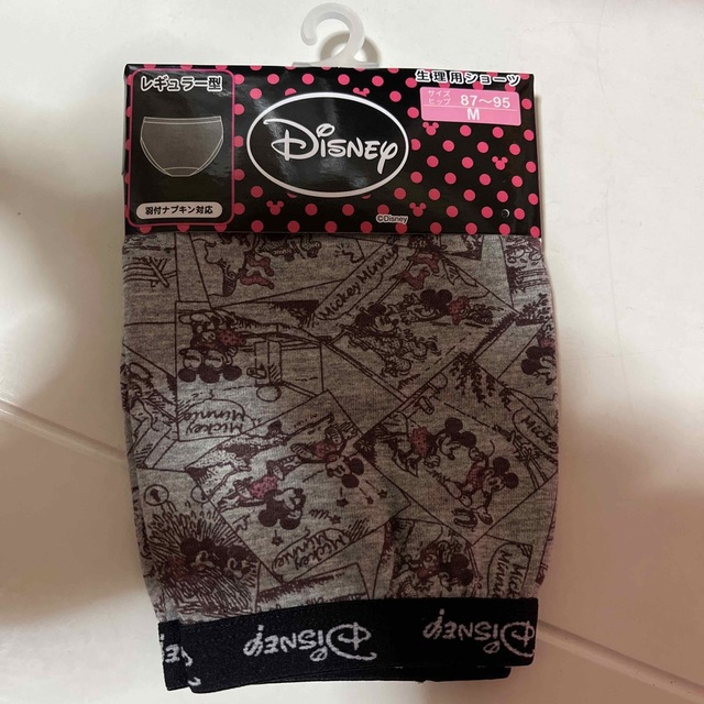Disney(ディズニー)の新品、生理用ショーツ レディースの下着/アンダーウェア(ショーツ)の商品写真