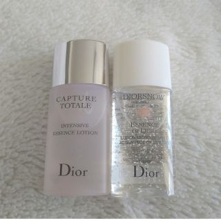 クリスチャンディオール(Christian Dior)のDior☆カプチュール・スノー化粧水サンプルセット(サンプル/トライアルキット)